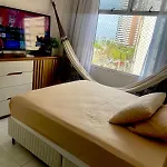 Flat Alto Padrao Moderno Frente A Praia Melhor Localizacao Na Beira Mar